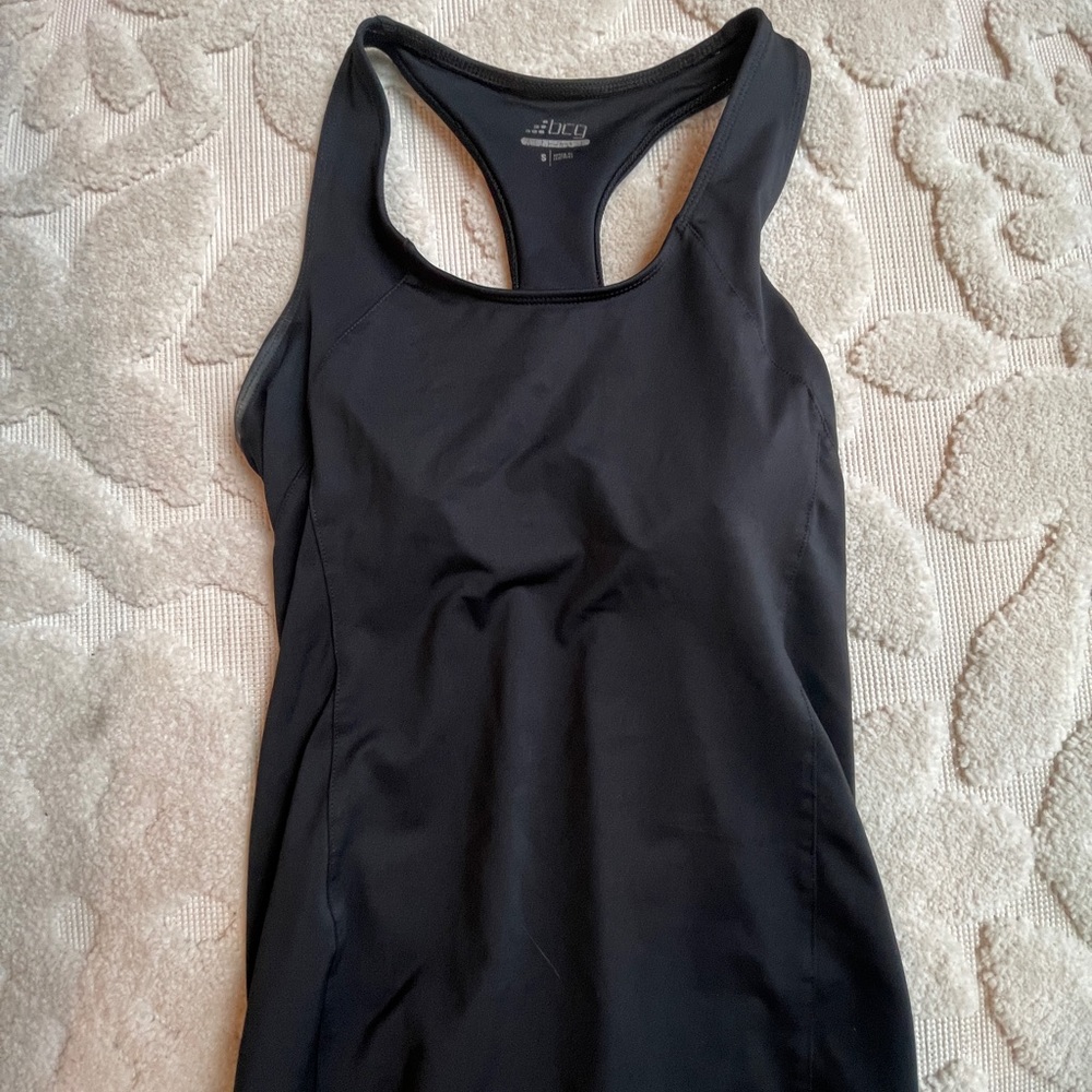 BCG black workout tank